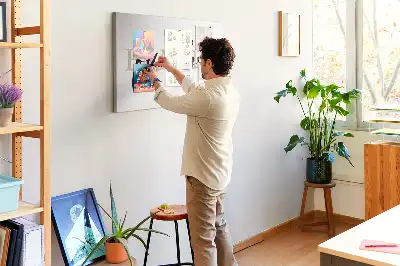 Családi feliratos parafa faliújság