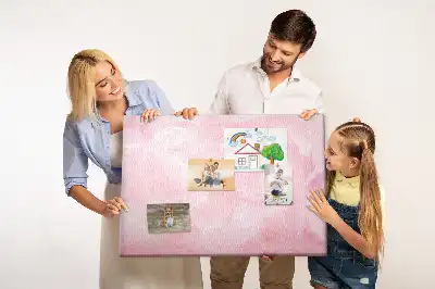 Parafa üzenőtábla tollak absztrakt mintával