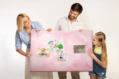 Parafa üzenőtábla tollak absztrakt mintával