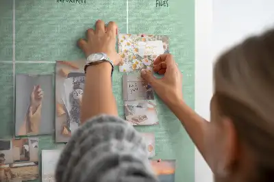 Parafa üzenőtábla irodai rendszerező
