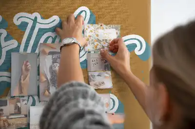 Fali parafa üzenőtábla Menjünk utazni felirattal