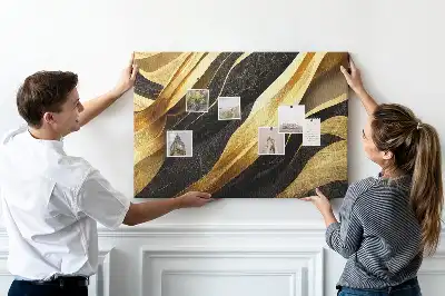 Elegáns absztrakció parafa üzenőtábla