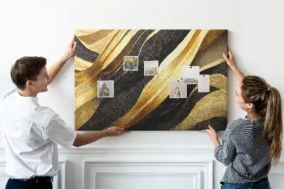 Elegáns absztrakció parafa üzenőtábla