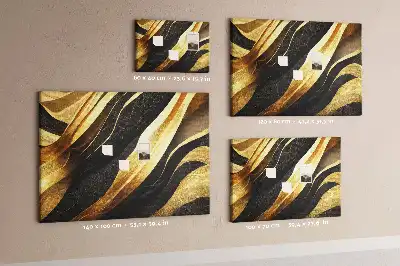 Elegáns absztrakció parafa üzenőtábla