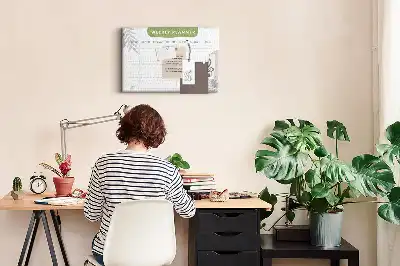 Parafatábla hétnapos feladatbeosztó