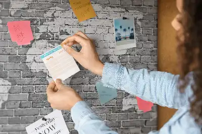 Világtérkép mintás parafa üzenőtábla