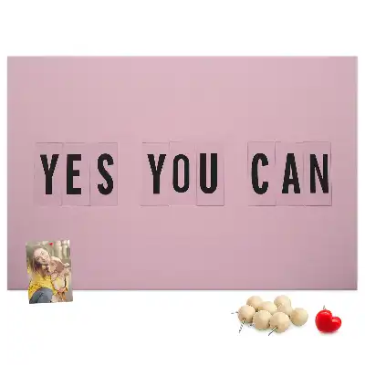 Yes You Can fali parafa üzenőtábla