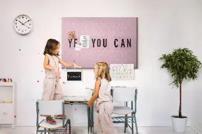 Yes You Can fali parafa üzenőtábla