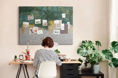 Elegáns mintás parafatábla vászon bevonattal
