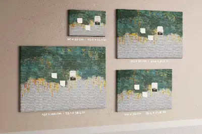 Elegáns mintás parafatábla vászon bevonattal