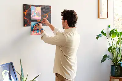 Láva vulkán parafatábla