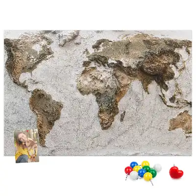 Parafatábla Archív világtérkép mintával