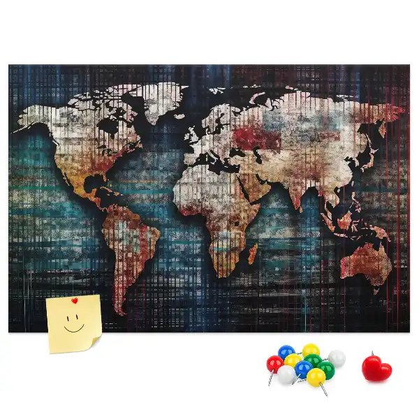 Lineáris térkép parafatábla