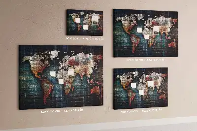 Lineáris térkép parafatábla