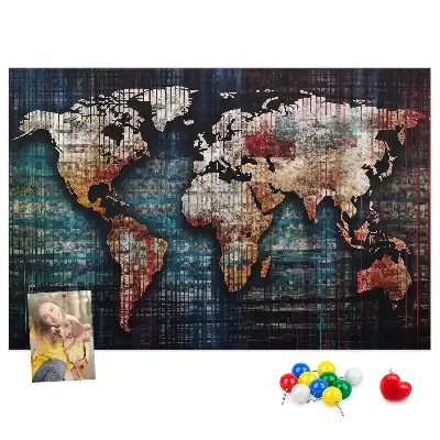 Lineáris térkép parafatábla