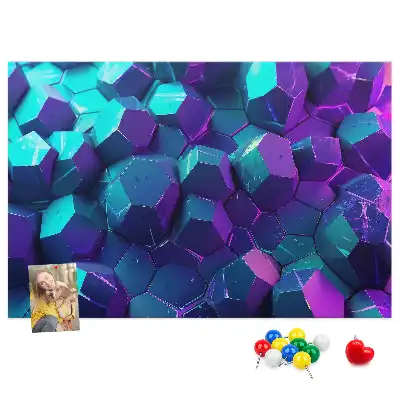 Geometriai alakzatú parafa üzenőtábla