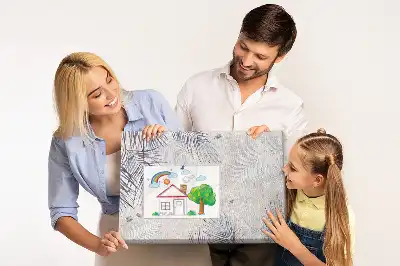 Pálmalevél mintás parafa üzenőtábla