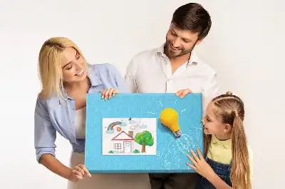 Villanykörte mintás parafatábla