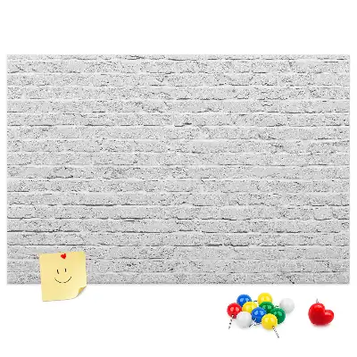 Parafa üzenőtábla téglafal mintával