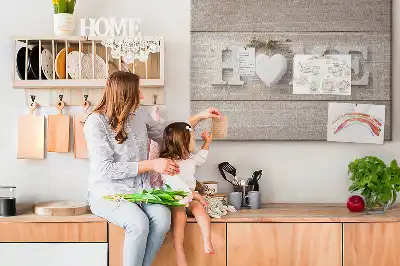 Fali parafa üzenőtábla Home felirattal