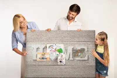Fali parafa üzenőtábla Home felirattal