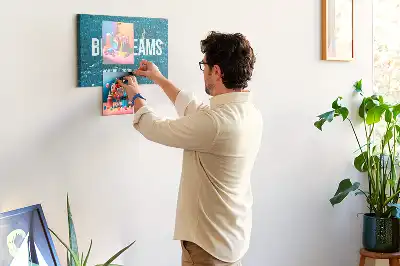 Motivációs feliratú fali parafa üzenőtábla