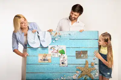 Kagyló mintás parafa üzenőtábla