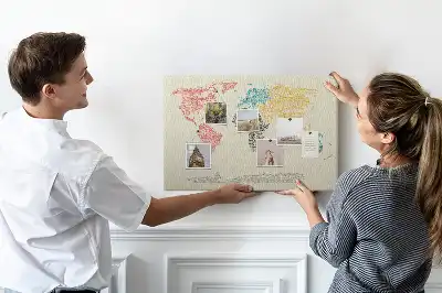 Parafatábla Világtérkép betűkből