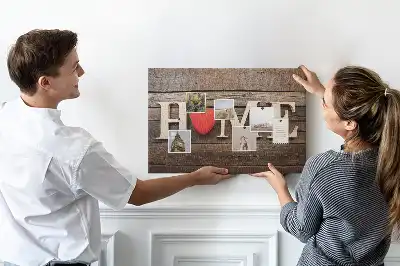 Parafa üzenőtábla "home" felirattal