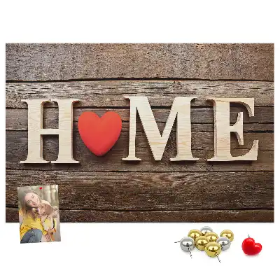 Parafa üzenőtábla "home" felirattal