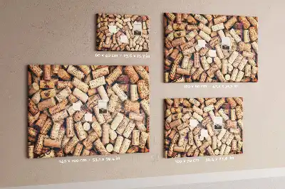 Parafatábla borosdugó mintával