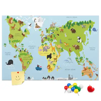 Parafatábla Állatatlasz gyerekeknek