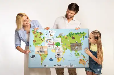 Parafatábla Állatatlasz gyerekeknek