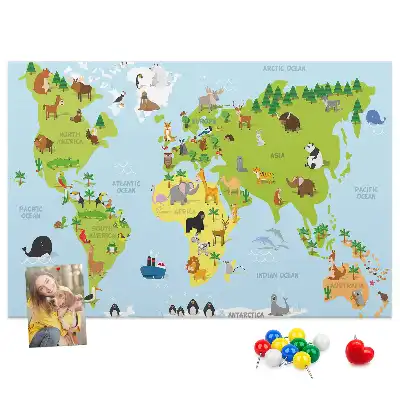 Parafatábla Állatatlasz gyerekeknek