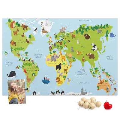 Parafatábla Állatatlasz gyerekeknek