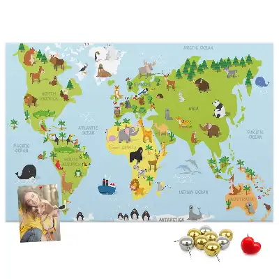 Parafatábla Állatatlasz gyerekeknek