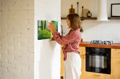 Tavaszi természet mintás fali mágneses tábla