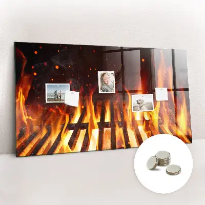 Fali mágneses grill tábla