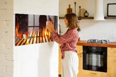 Fali mágneses grill tábla