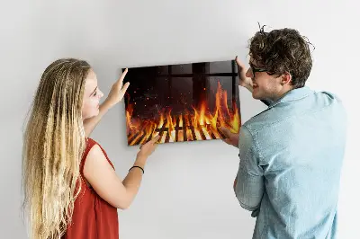 Fali mágneses grill tábla