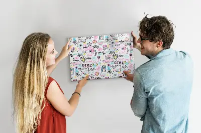 Mágneses fali írótábla