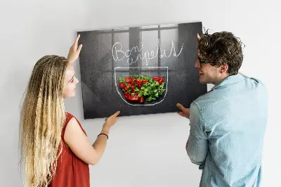 Bon appetit feliratú mágneses fali tábla