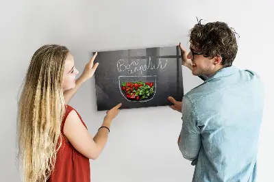 Bon appetit feliratú mágneses fali tábla