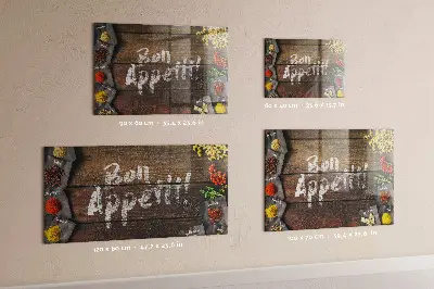 Bon Appétit feliratú fali üzenőtábla