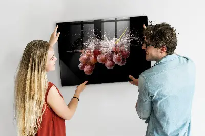 Szőlő mintás fali üzenőtábla