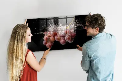 Szőlő mintás fali üzenőtábla