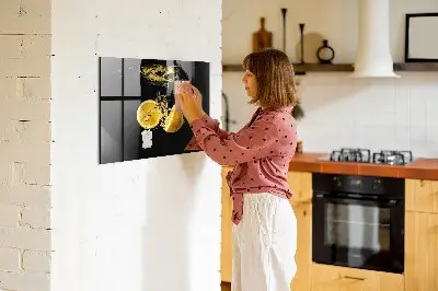 Mágneses fali tábla Citrom
