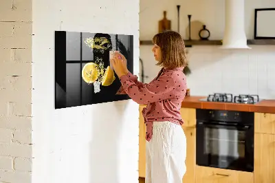Mágneses fali tábla Citrom