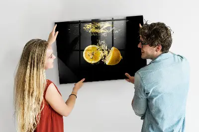 Mágneses fali tábla Citrom