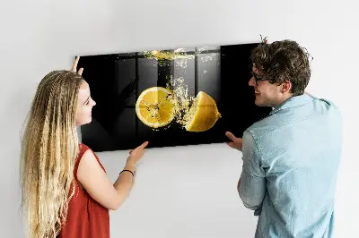 Mágneses fali tábla Citrom